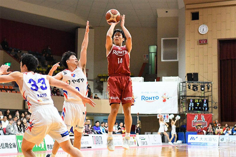 ロートアリーナ奈良でライジングゼファー福岡と対戦