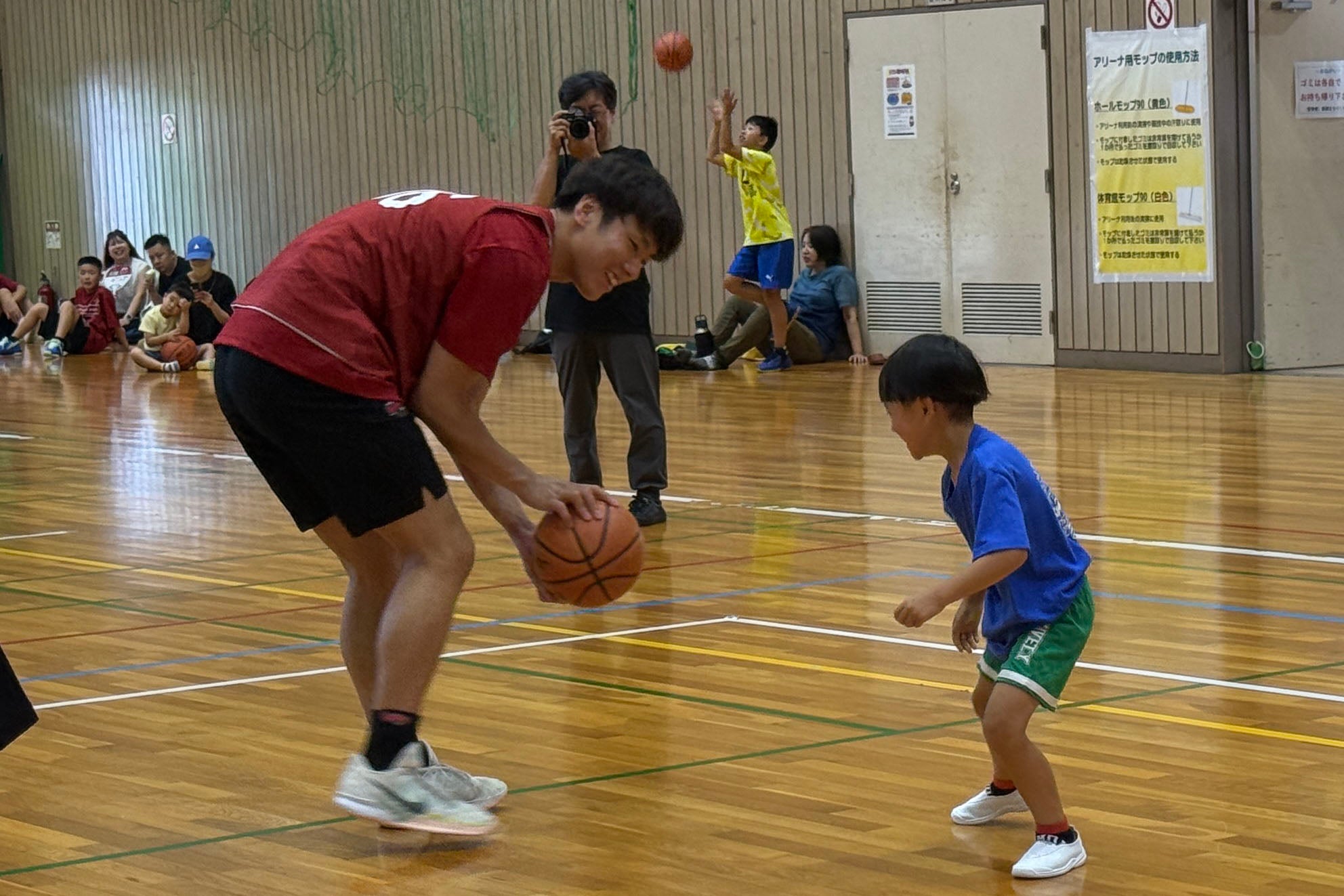 いきいきスポーツ in つげ高原 バスケットボール教室実施報告！