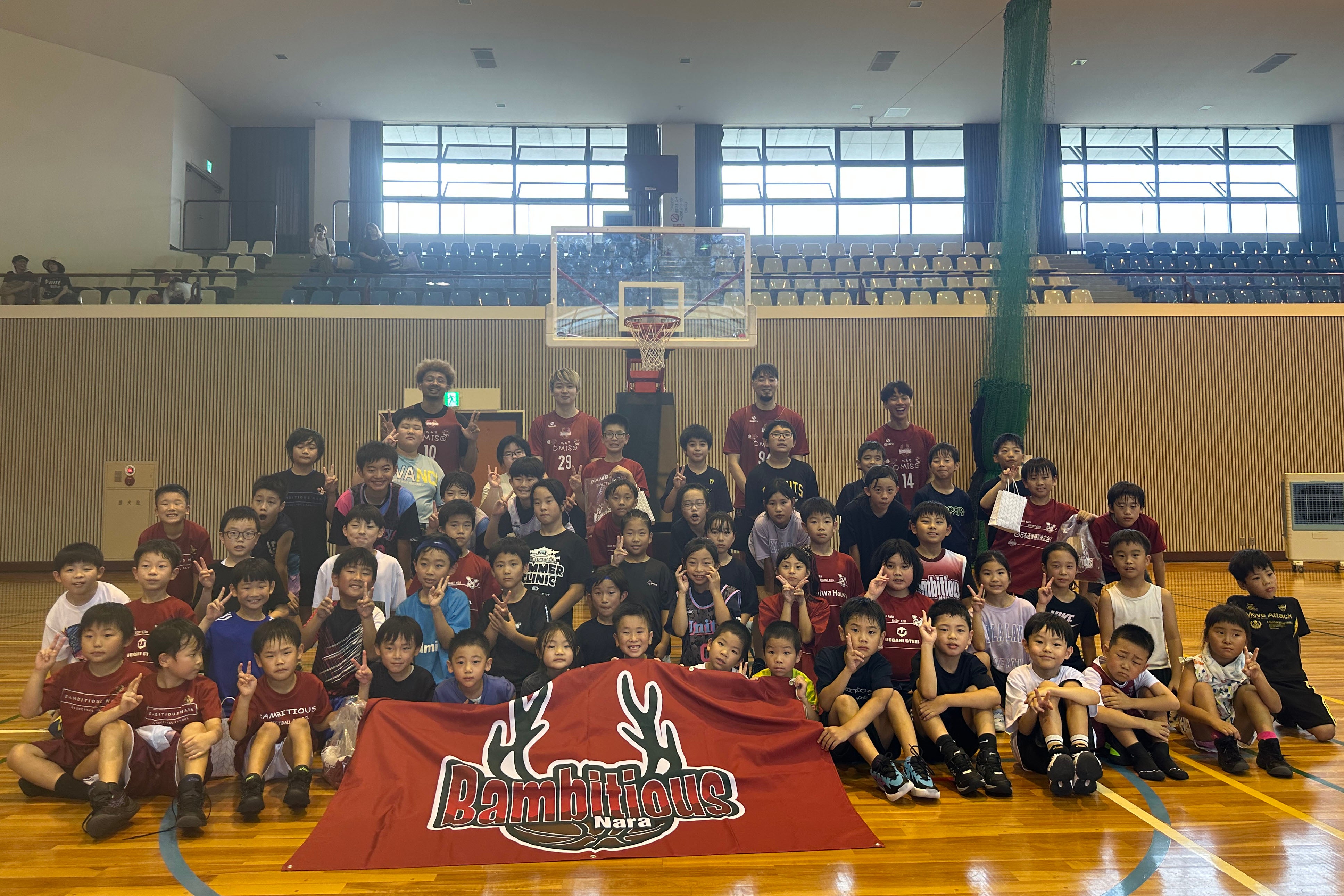 宇陀市主催 バスケットボール教室実施報告！