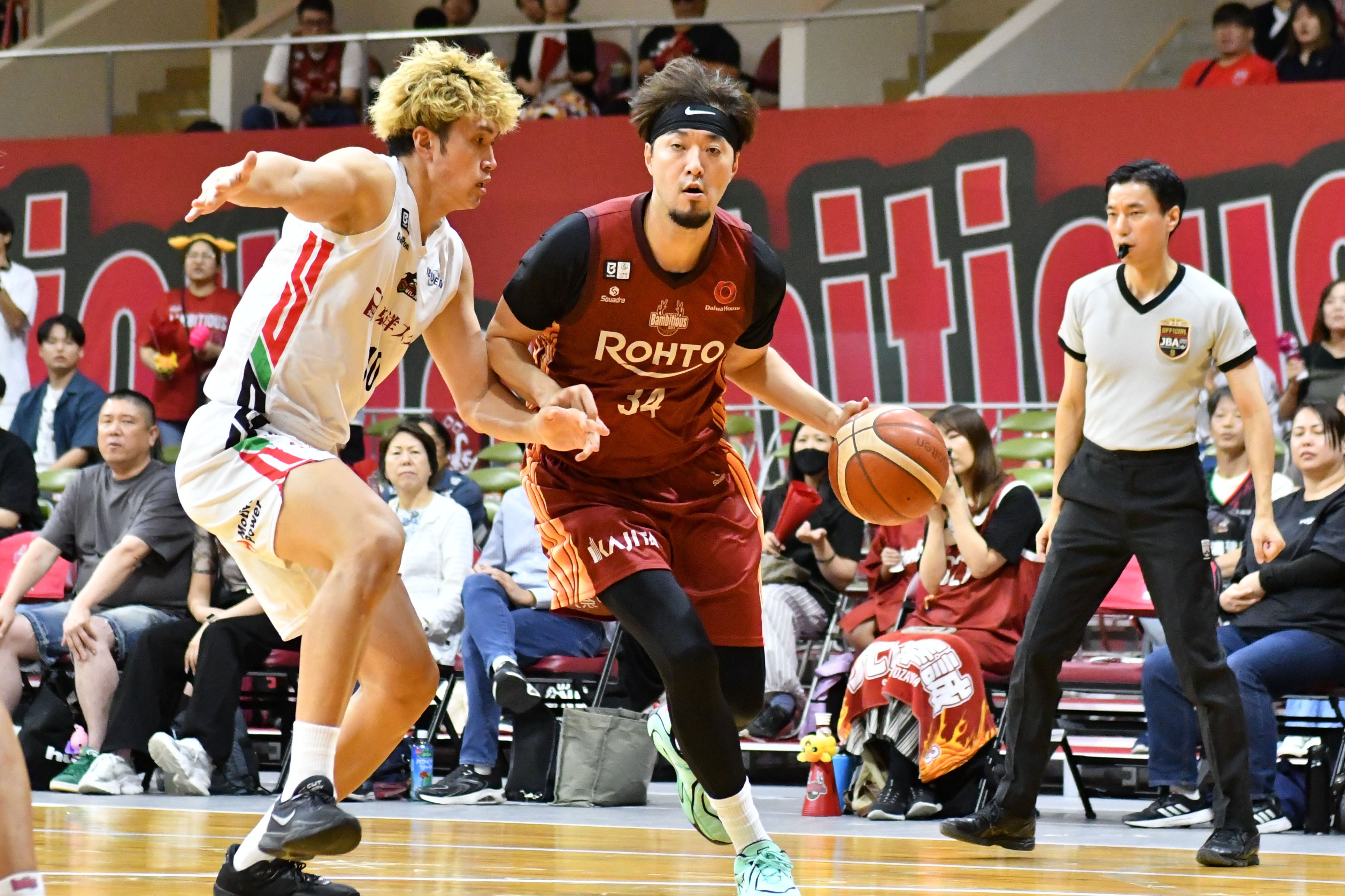試合結果　バンビシャス奈良 80-71 岐阜スゥープス