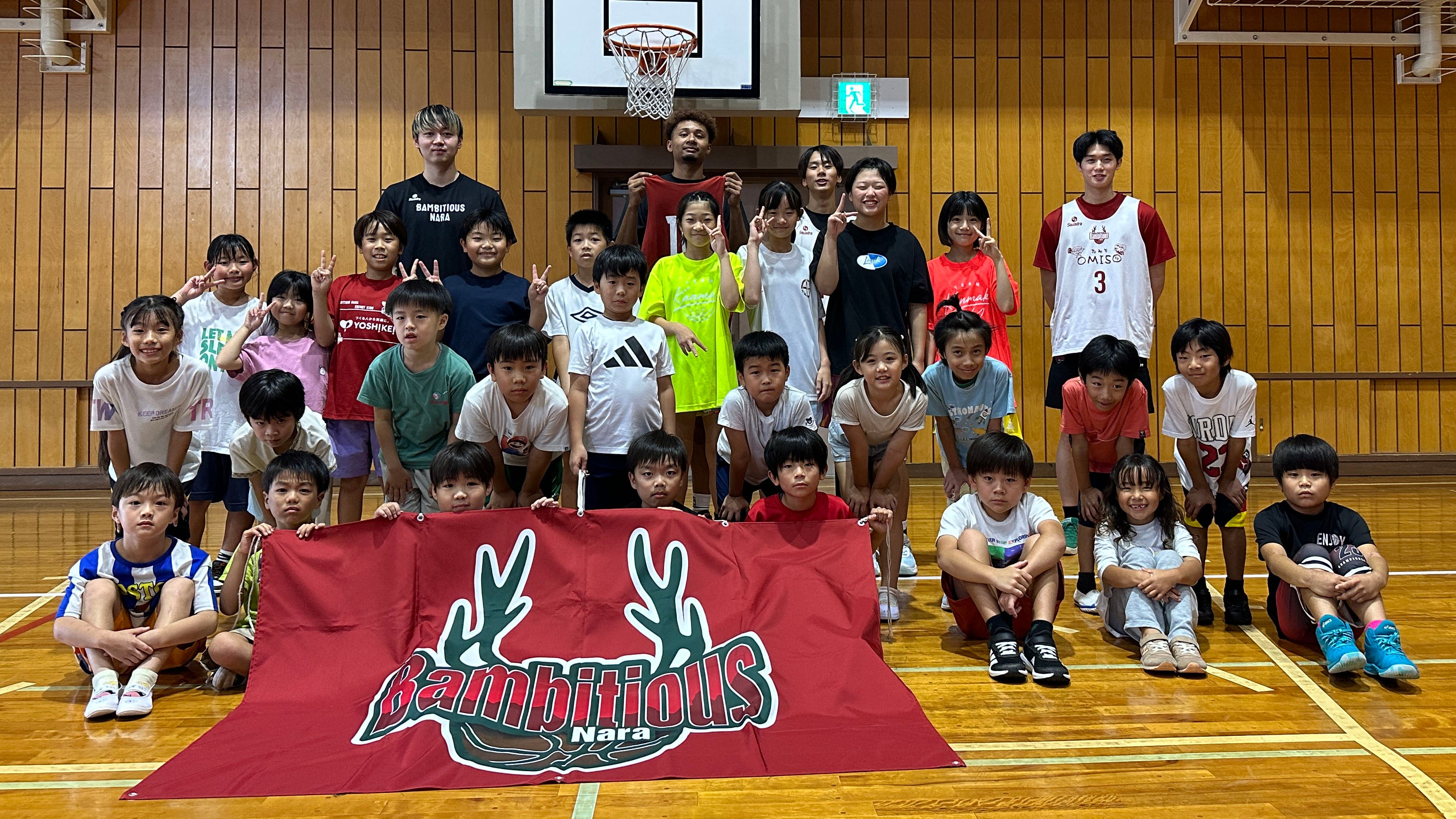 上牧町スポーツフェスティバル バスケットボール教室実施報告！